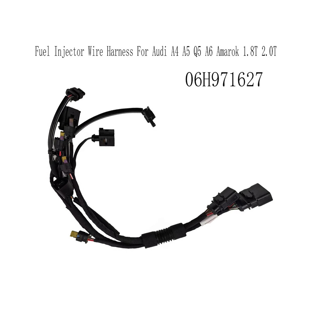 06H971627 Injector Wire Harness For A4 A5 Q5 A6 1.8T 2.0T 4852630636106