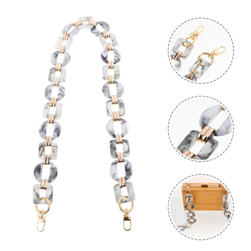 Handbag Replacement Chain Resin Bag Chain 1set 1