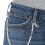Vintage Metall Kedja För Jeans Punk 6