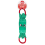 Green Squeaky Dog Toy Christmas Cracker Crinkle Effect 1