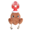 Squeaky Dog Toy Christmas Turkey Crinkle Effect 1
