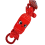 Red Squeaky Dog Toy Christmas Cracker Crinkle Effect 4