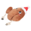 Squeaky Dog Toy Christmas Turkey Crinkle Effect 3