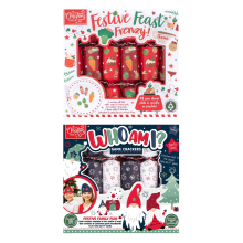 Who Am I/Feast Frenzy Game Christmas Crackers Pack