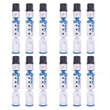 Snowman DIY Christmas Crackers Set of 12 Make Your Own
