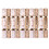 Festive Christmas Crackers White Gold Wreath Pack 1