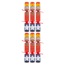 Nutcracker DIY Christmas Crackers Set of 6 Make Your Own