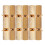 Glitter Christmas Crackers Gold White Exquisite 1