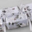 Premium Christmas Crackers White Silver Floral 4