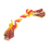 Blue Christmas Dog Rope Toy Cracker 14" Single 4