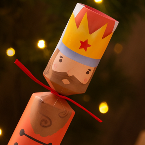 Nutcracker DIY Christmas Crackers Set of 6 Make Your Own 1