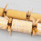 Glitter Christmas Crackers Gold White Exquisite 3