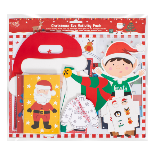 Christmas Eve Activity Pack For Kids Colouring