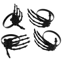 4Stk Kreative Halloween Napkin Buckles Handform