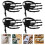 4Stk Kreative Halloween Napkin Buckles Handform 4