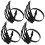 4Stk Kreative Halloween Napkin Buckles Handform 9
