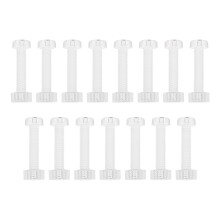 30Pièces Boulons Vis Transparent Assemblage Sécurisé Durable