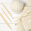 1 Set Vävnadsstickor, Trävävnadsverktyg, Virknålar, DIY Stickmaterial 9