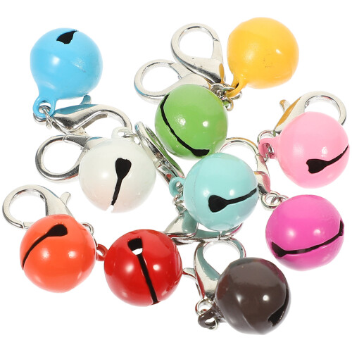 10Pcs Katt Halsbandsklockor Husdjur Hängande Accessoar