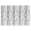 Snowflake Christmas Crackers Silver White Pack of 1