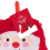 Christmas Hot Water Bottle Red Plush Fluffy Santa 3