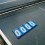 Tabletop Scoreboard Flipper Poängtavlor Portabel Blå 5