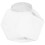 Clear Glass Kaka Låda Förvaringslåda Hexagon Form 1