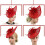 Bride Tops Hatt Retro För Kvinnor Bröllop Kvällsparty 10