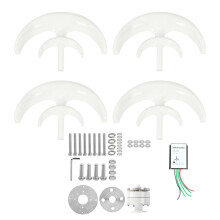 Windturbinen-Kit, 4-Blatt-Laternentyp,