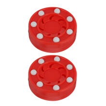 2 Stycken Rollerhockeypuck För Gatahockeyspel