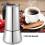 1 Ml Kaffebehållare I Rostfritt , Espresso- 10