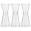 3Pcs Sidig Mätcup Jigger Mätare Cocktail Bar Drink Mätcup 3
