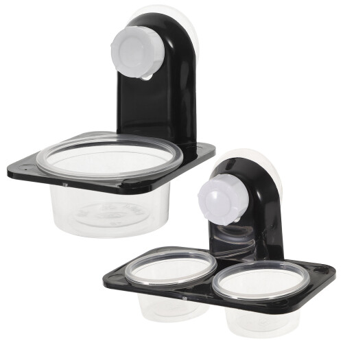 2 Set Reptil Mat- Och Dryckesmatare