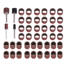 64 Pcs Pet Manikyr Emeryväv Slipnings- och Poleringspapper