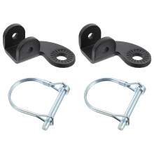 2 Set Bakhängsle Koppling Cykelvagn Fästadapter Cykeltillbehör