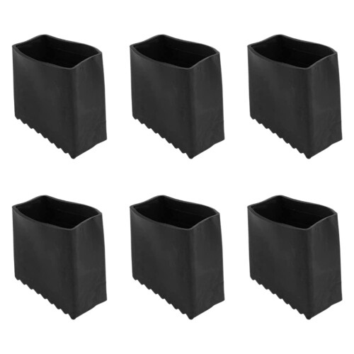 6Pcs Hushålls Stegefötter Vikbara -Slip Täcken