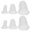 6Pcs Silikon Tipskydd För Smördegspåsar Dekorationspip 6