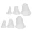 6Pcs Silikon Tipskydd För Smördegspåsar Dekorationspip 9