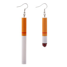 Earrings Aesthetic Asymmetric Earring Plastic 1 Pair