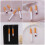 Earrings Aesthetic Asymmetric Earring Plastic 1 Pair 7