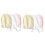 6Pcs Återanvändbara Mikrofiber Avsminkpads 1