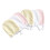 6Pcs Återanvändbara Mikrofiber Avsminkpads 8