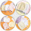 6Pcs Återanvändbara Mikrofiber Avsminkpads 11