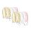 6Pcs Återanvändbara Mikrofiber Avsminkpads 7