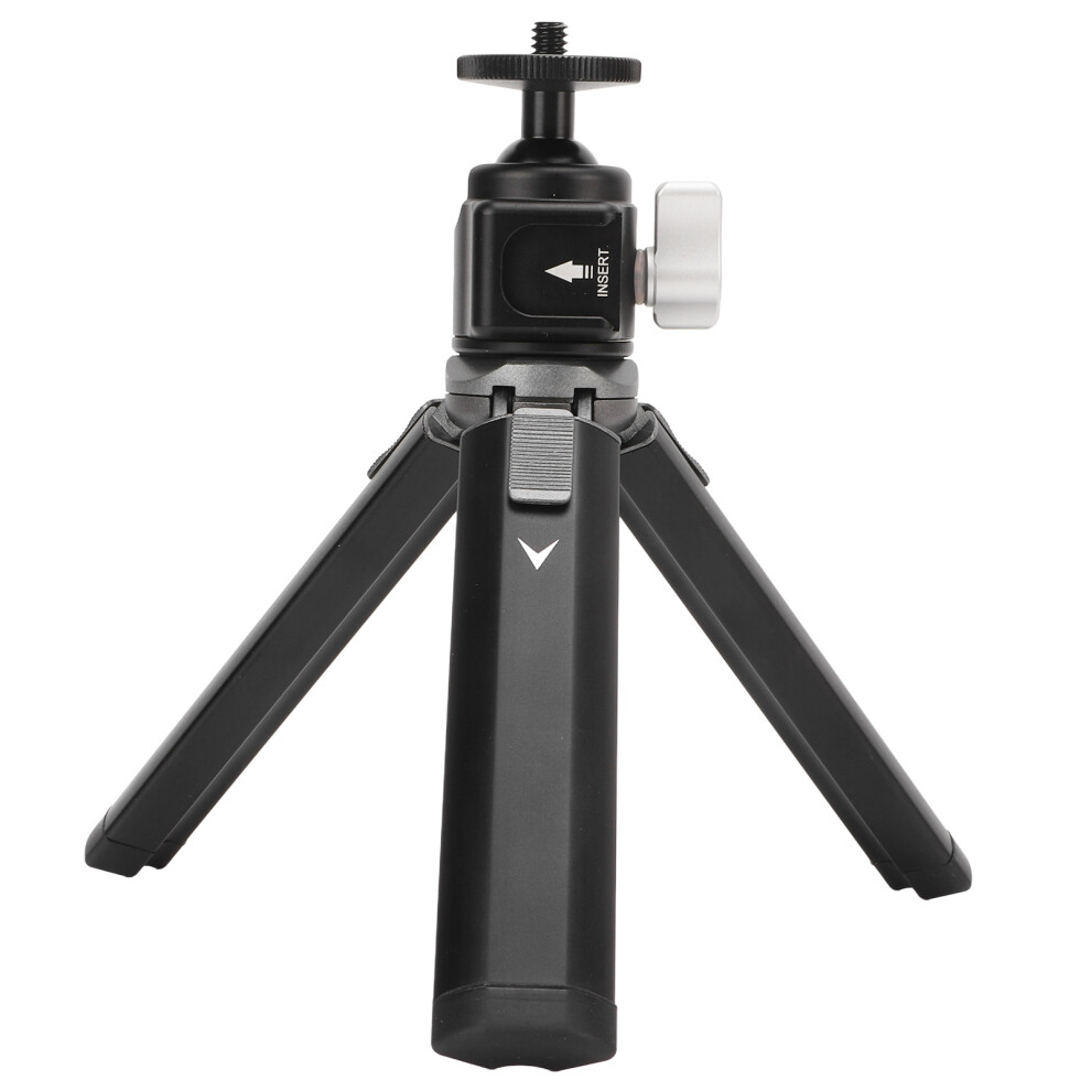 Mini Tripod Sturdy Aluminum Alloy 1/4" Interface Anti-Skid Silicone 643505011661