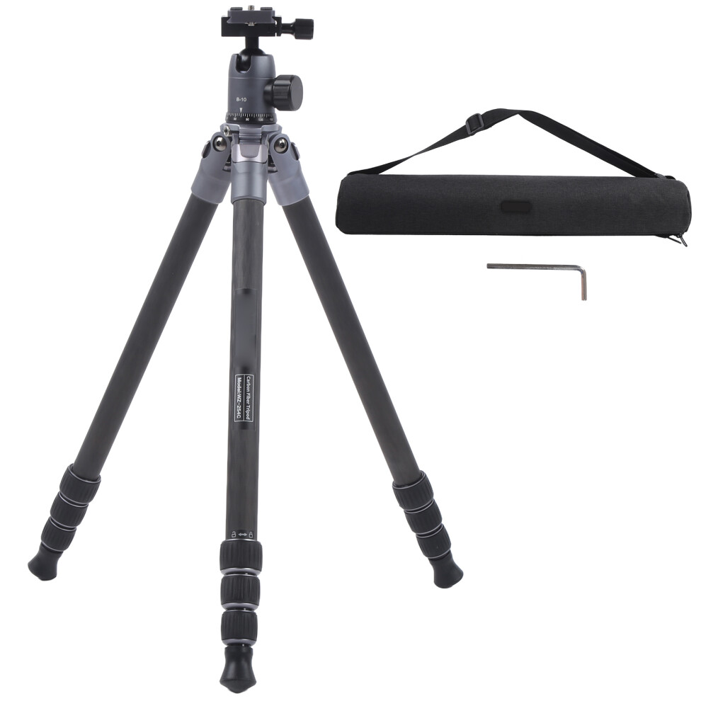 Manbily Travel Camera Tripod Carbon Fiber Stand Panoramic Ball Head 643505019629