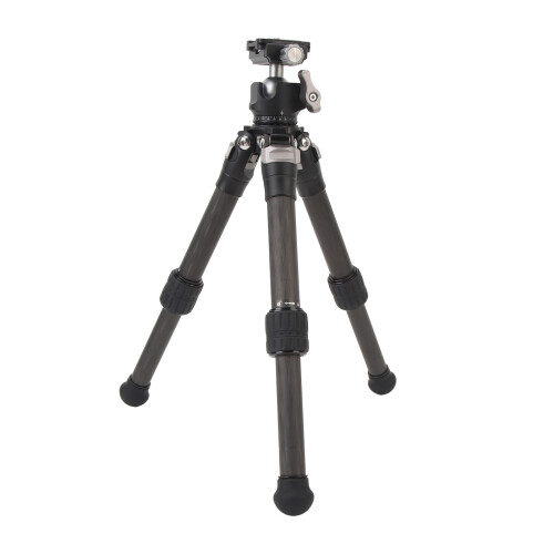 Mini Camera Tripod Carbon Fiber Multi Angle Gimbal Mount for DSLR 2