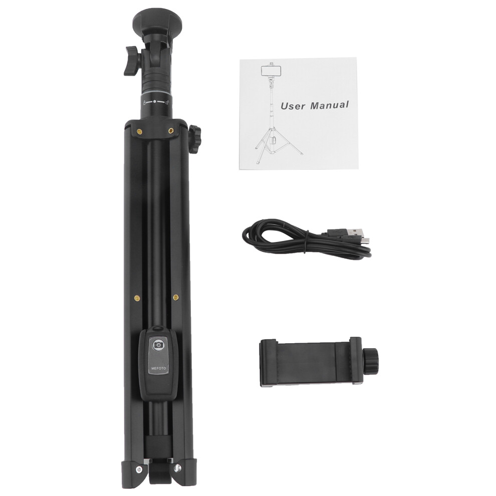 Live Streaming Tripod Stand Portable Selfie Stick Wireless Remote 643505140484