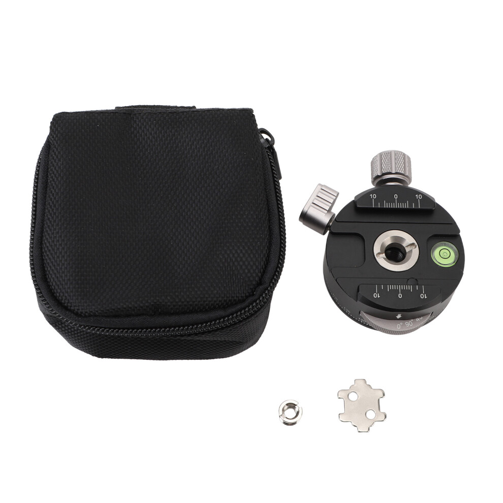 Panoramic Tripod Head Aluminum Alloy Pan Tilt 3/8" Screw For Dslr 643505095746
