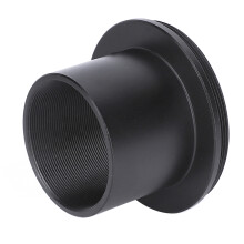 1.25in M42x0.75 Thread Telescope T Ring Adapter Extension Tube Black